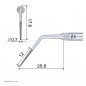 Preview: ED3D Endo Spitze technische Abmessung