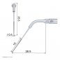 Preview: ED4D Endo Spitze technische Abmessung