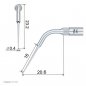 Preview: E5 Endo Spitze technische Abmessung