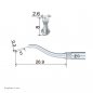 Preview: GD11 Scaling Spitze technische Abmessung