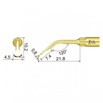 UL1 Spitze technische Abmessung