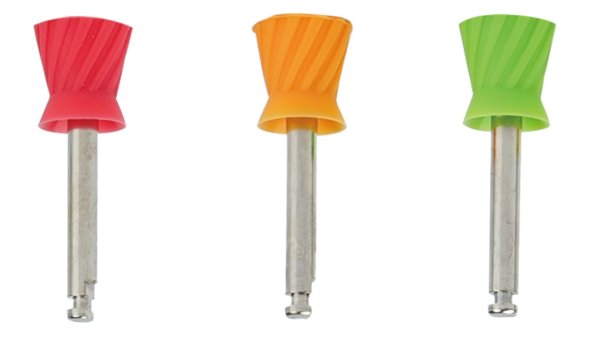 Prophy Cups mit Aussen+Innen Lamellen Hart / Regular