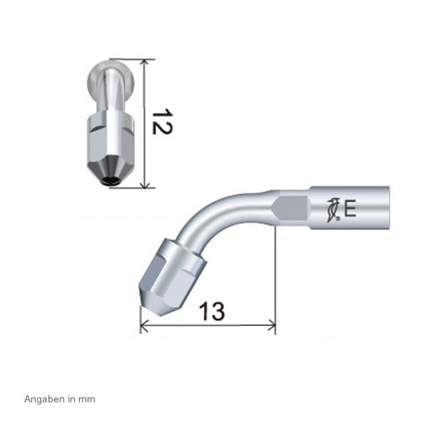 EK8 Endo Adapter technische Abmessungen