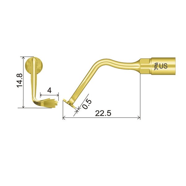 US1L Spitze technische Abmessung